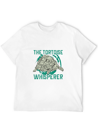Tortoise Whisperer Black Graphic T-Shirt