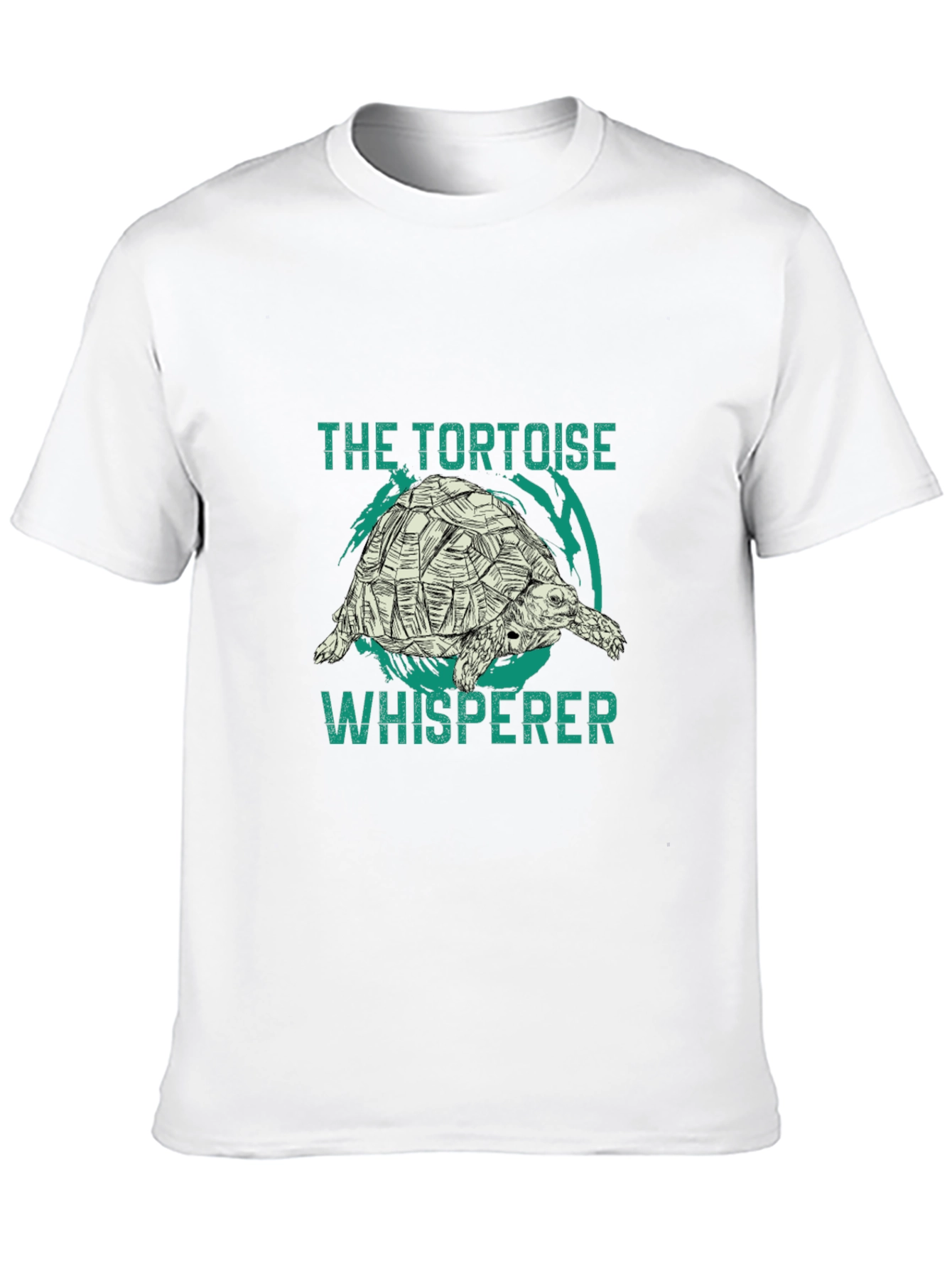 Tortoise Whisperer Black Graphic T-Shirt