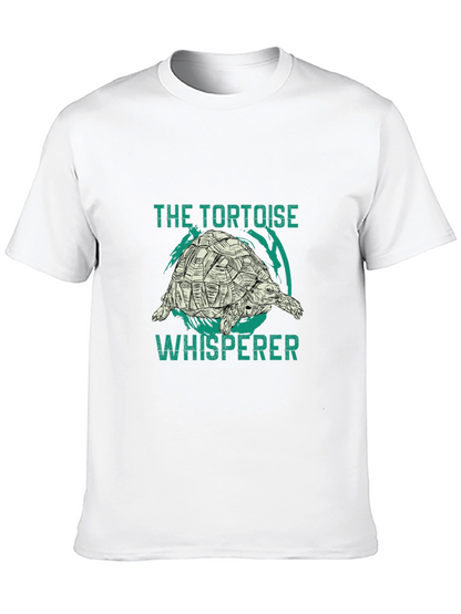 Tortoise Whisperer Black Graphic T-Shirt