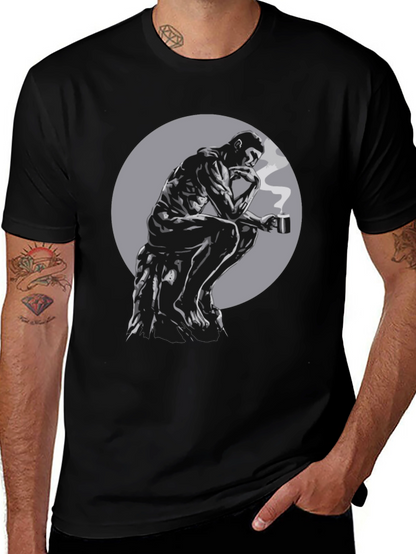 The Coffee Thinker T-Shirt -  Philosophical Brews