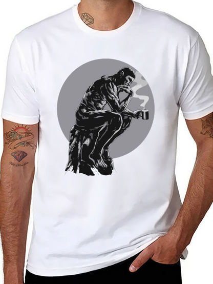 The Coffee Thinker T-Shirt -  Philosophical Brews