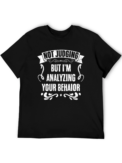 Not Judging Analyzing Behavior T-Shirt