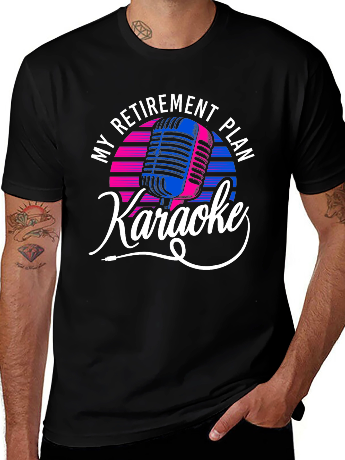 My Retirement Plan Karaoke Graphic Tee