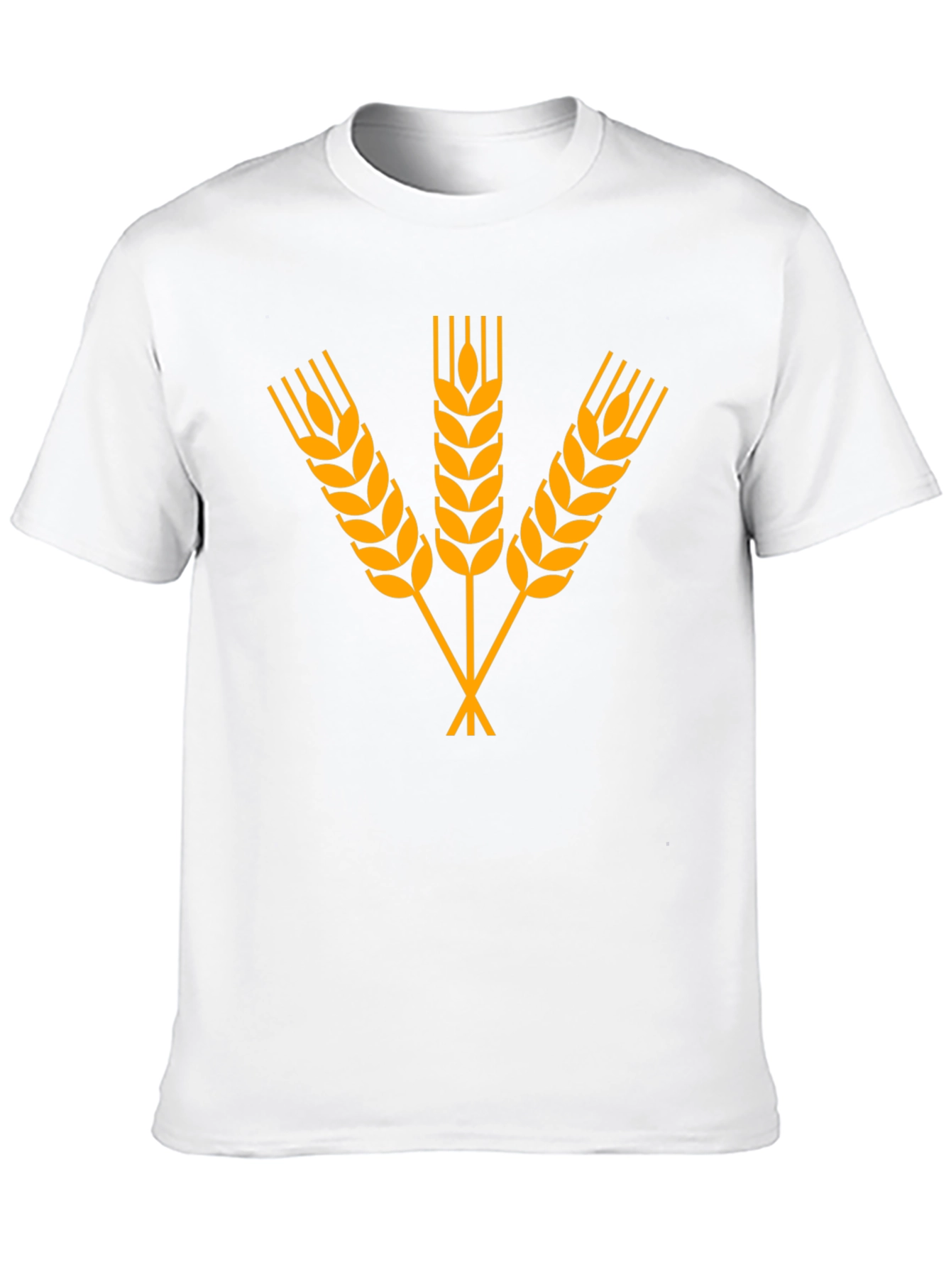Wheat Graphic Black T-Shirt