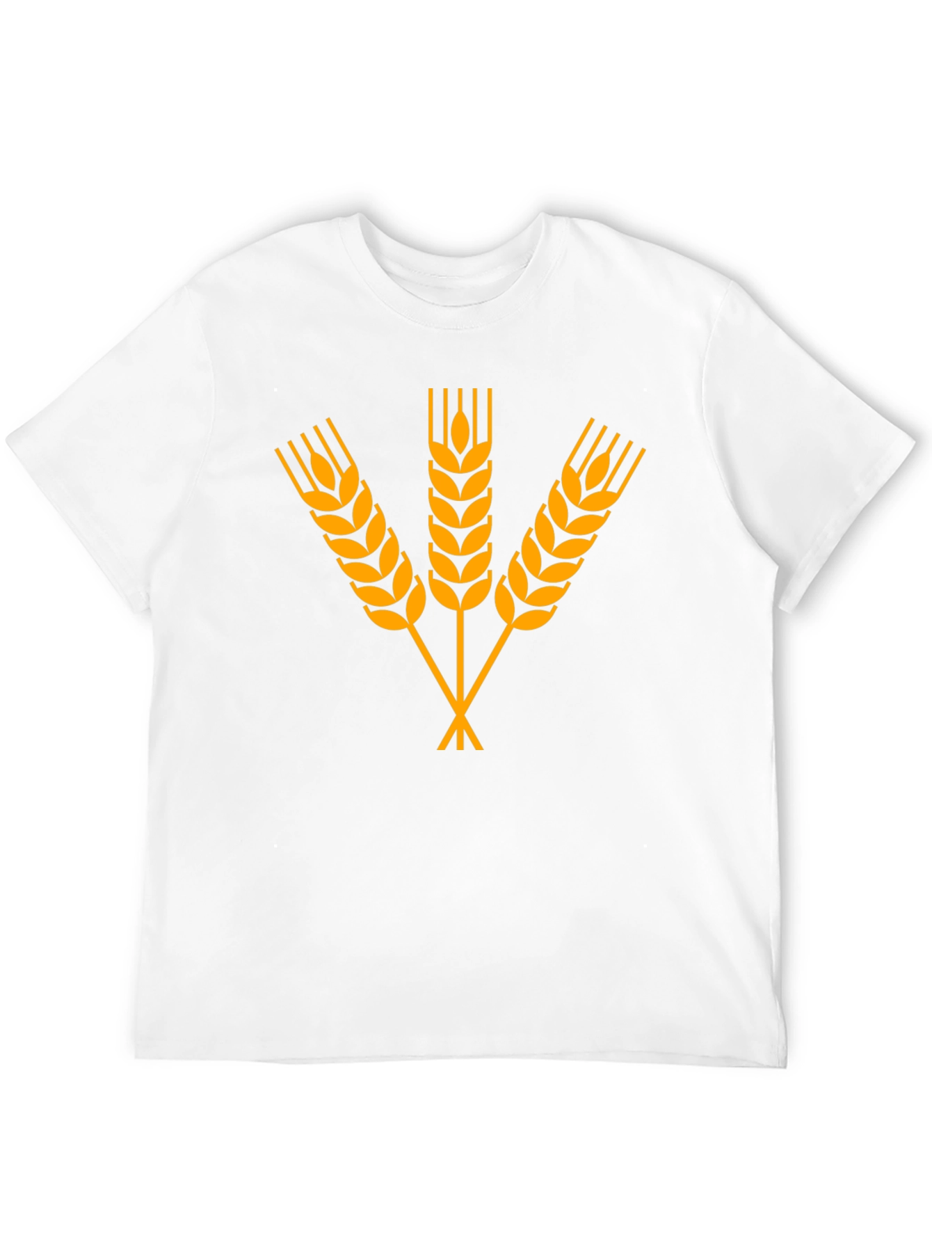Wheat Graphic Black T-Shirt