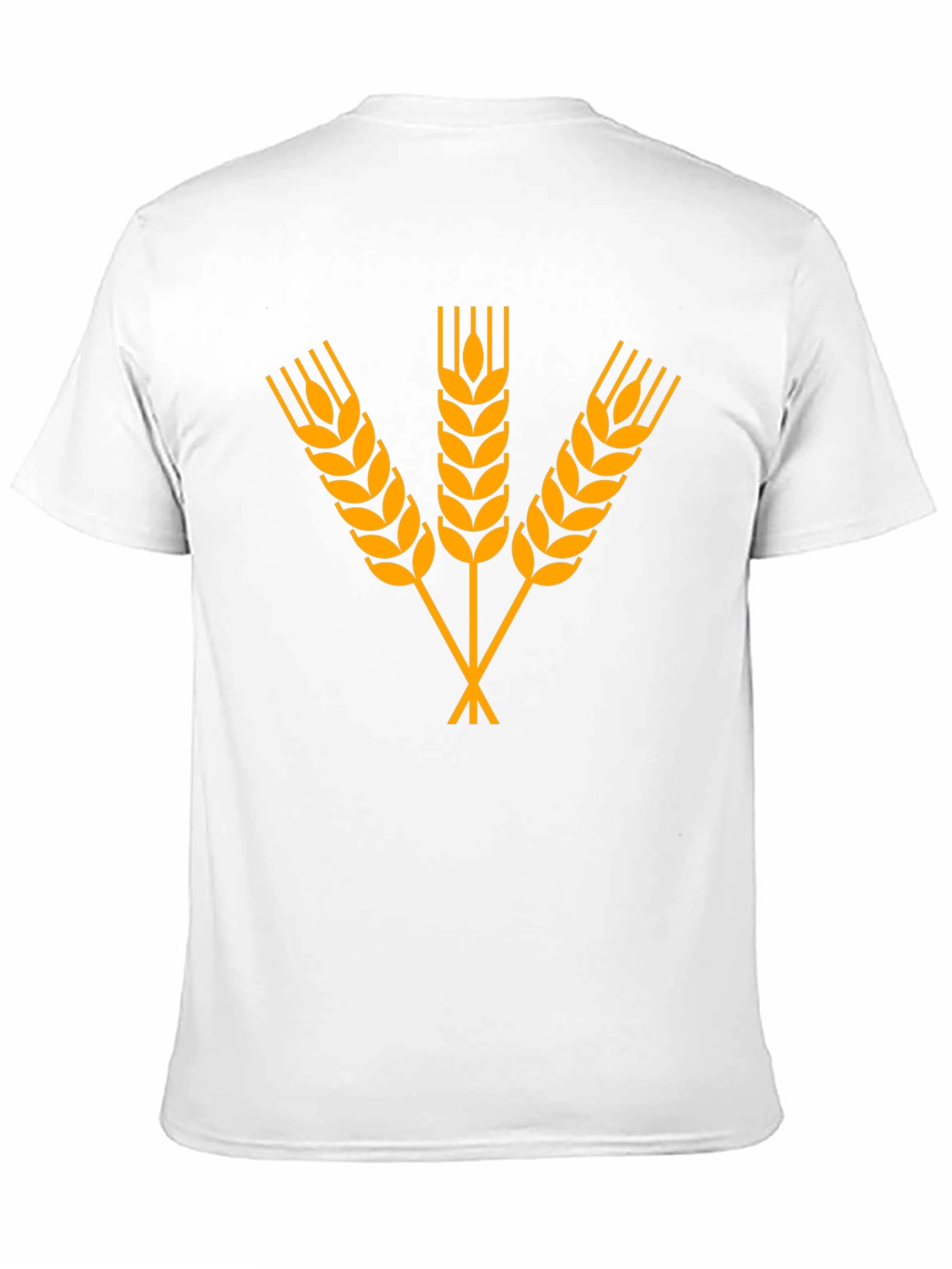 Wheat Graphic Black T-Shirt