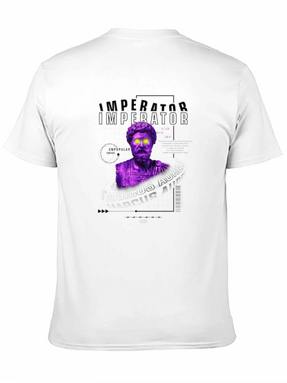 Imperator Bust Graphic Tee - Black