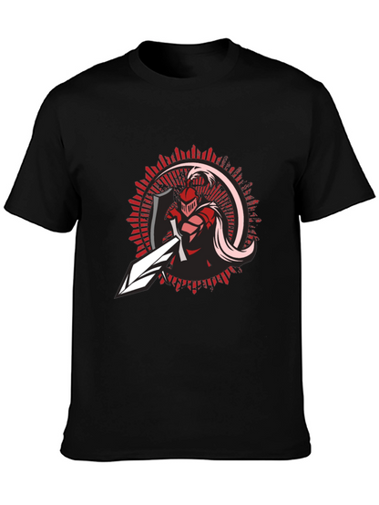 Knight Graphic Black T-Shirt