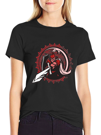 Knight Graphic Black T-Shirt