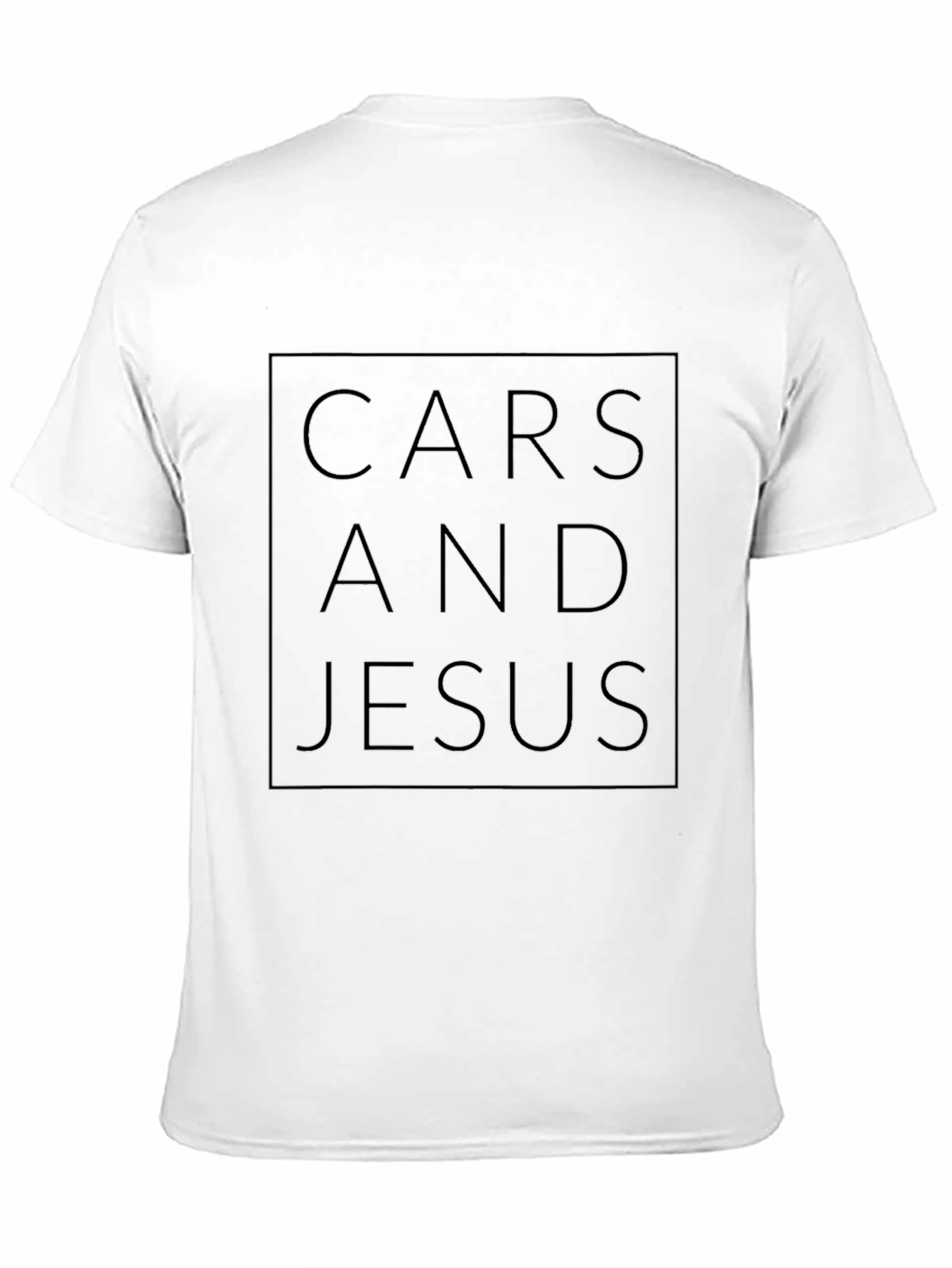 Cars and Jesus Graphic T-Shirt
