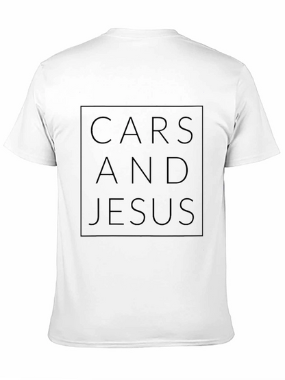Cars and Jesus Graphic T-Shirt
