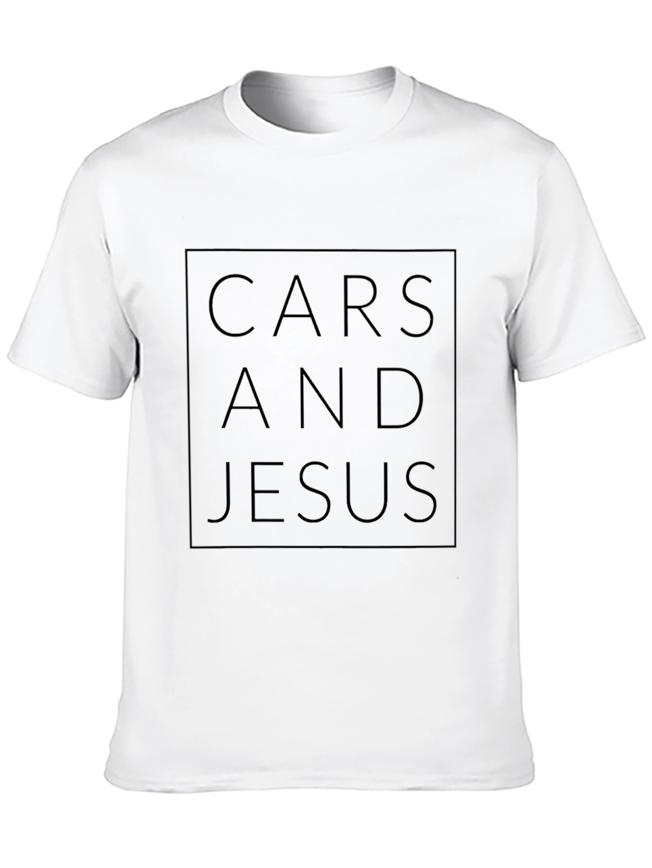 Cars and Jesus Graphic T-Shirt
