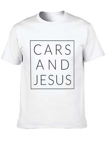 Cars and Jesus Graphic T-Shirt