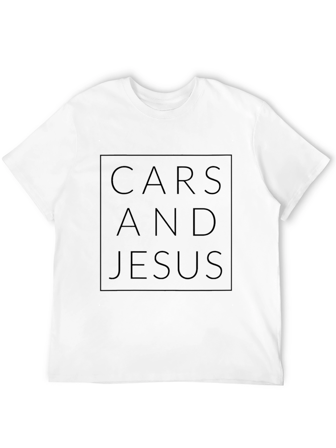 Cars and Jesus Graphic T-Shirt