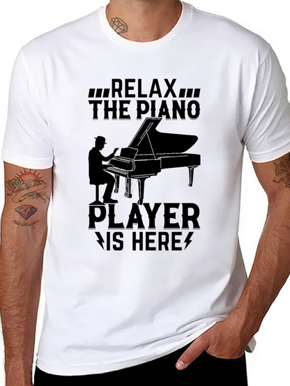 Relax Piano Player T-Shirt