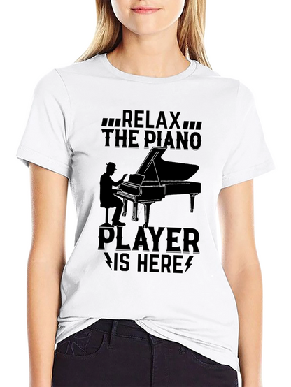 Relax Piano Player T-Shirt