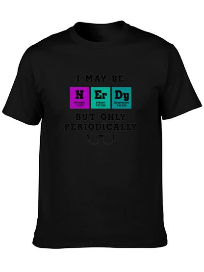 Nerdy Periodic Table T-Shirt - Science Humor Tee