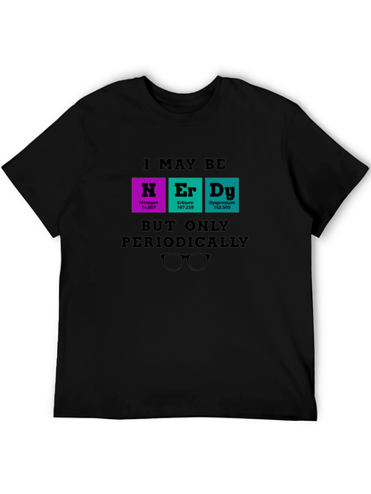 Nerdy Periodic Table T-Shirt - Science Humor Tee