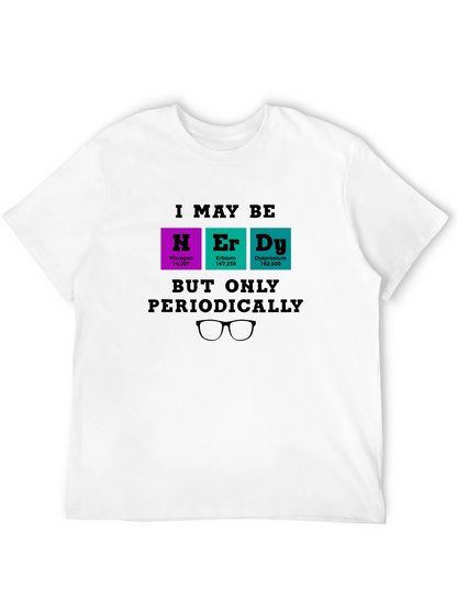 Nerdy Periodic Table T-Shirt - Science Humor Tee
