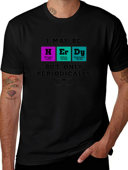 Nerdy Periodic Table T-Shirt - Science Humor Tee