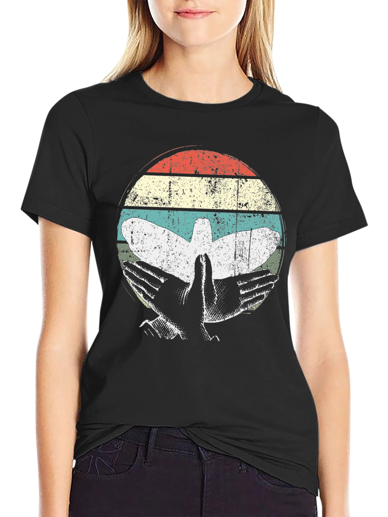 Retro Airplane Graphic T-Shirt