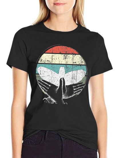 Retro Airplane Graphic T-Shirt
