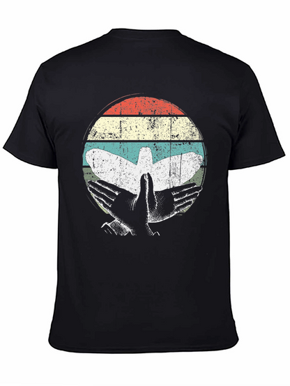 Retro Airplane Graphic T-Shirt