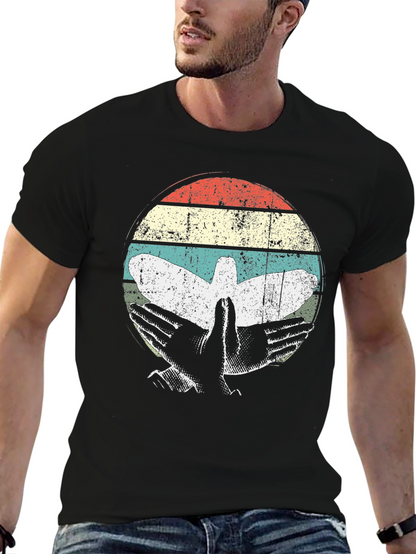 Retro Airplane Graphic T-Shirt