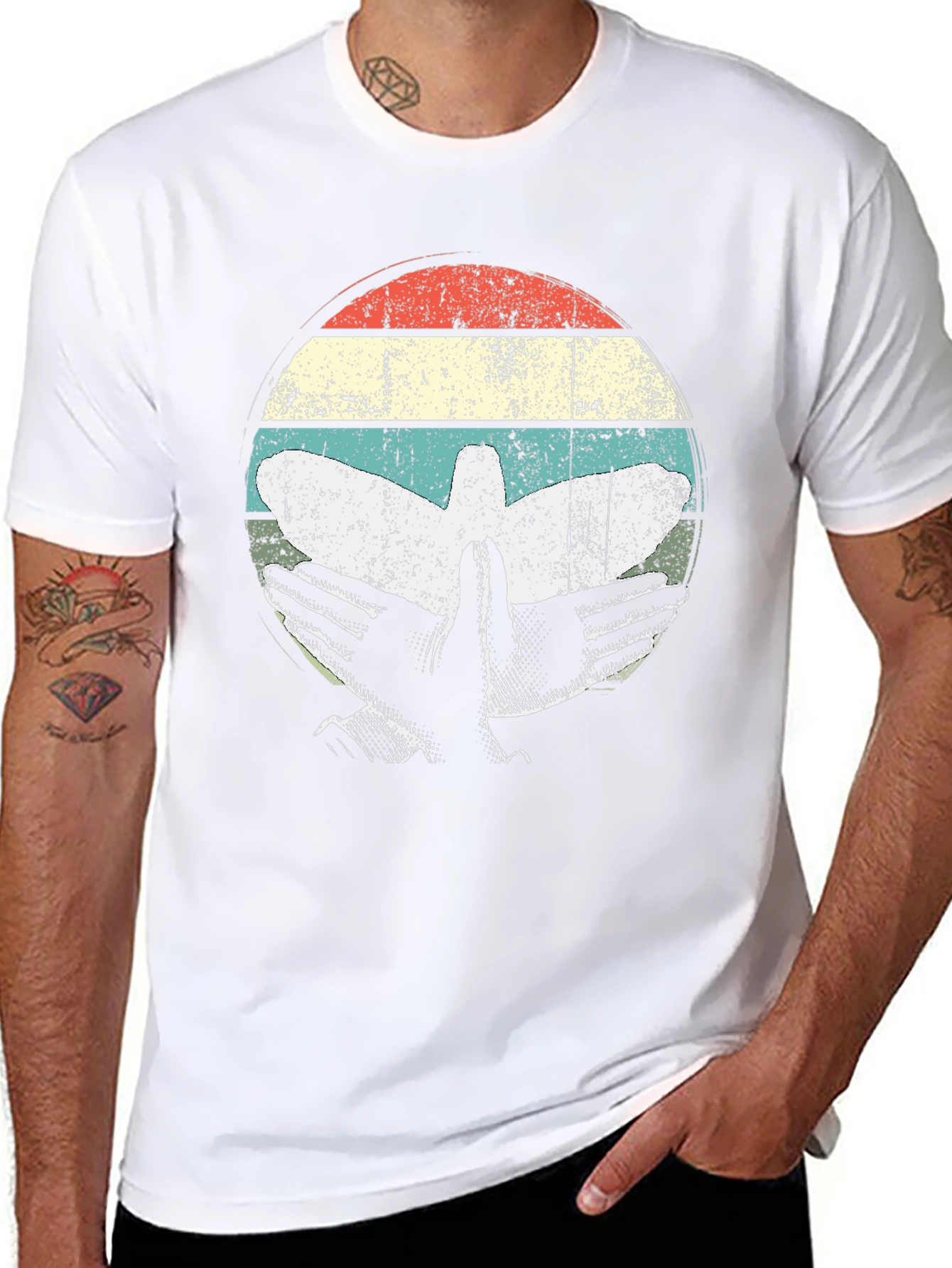 Retro Airplane Graphic T-Shirt