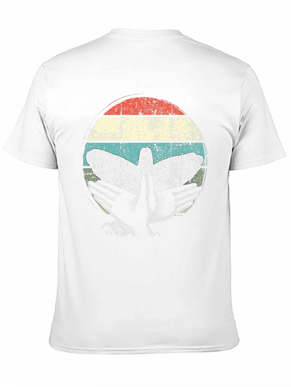 Retro Airplane Graphic T-Shirt