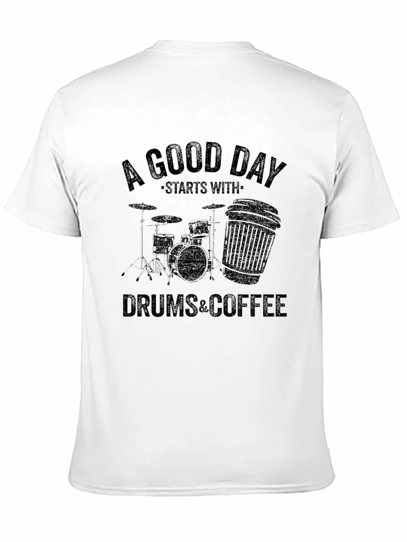A Good Day Starts with Drums & Coffee T-Shirt