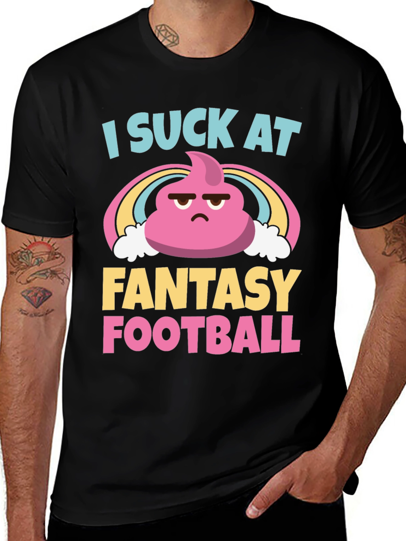 I Suck At Fantasy Football T-Shirt - Unisex