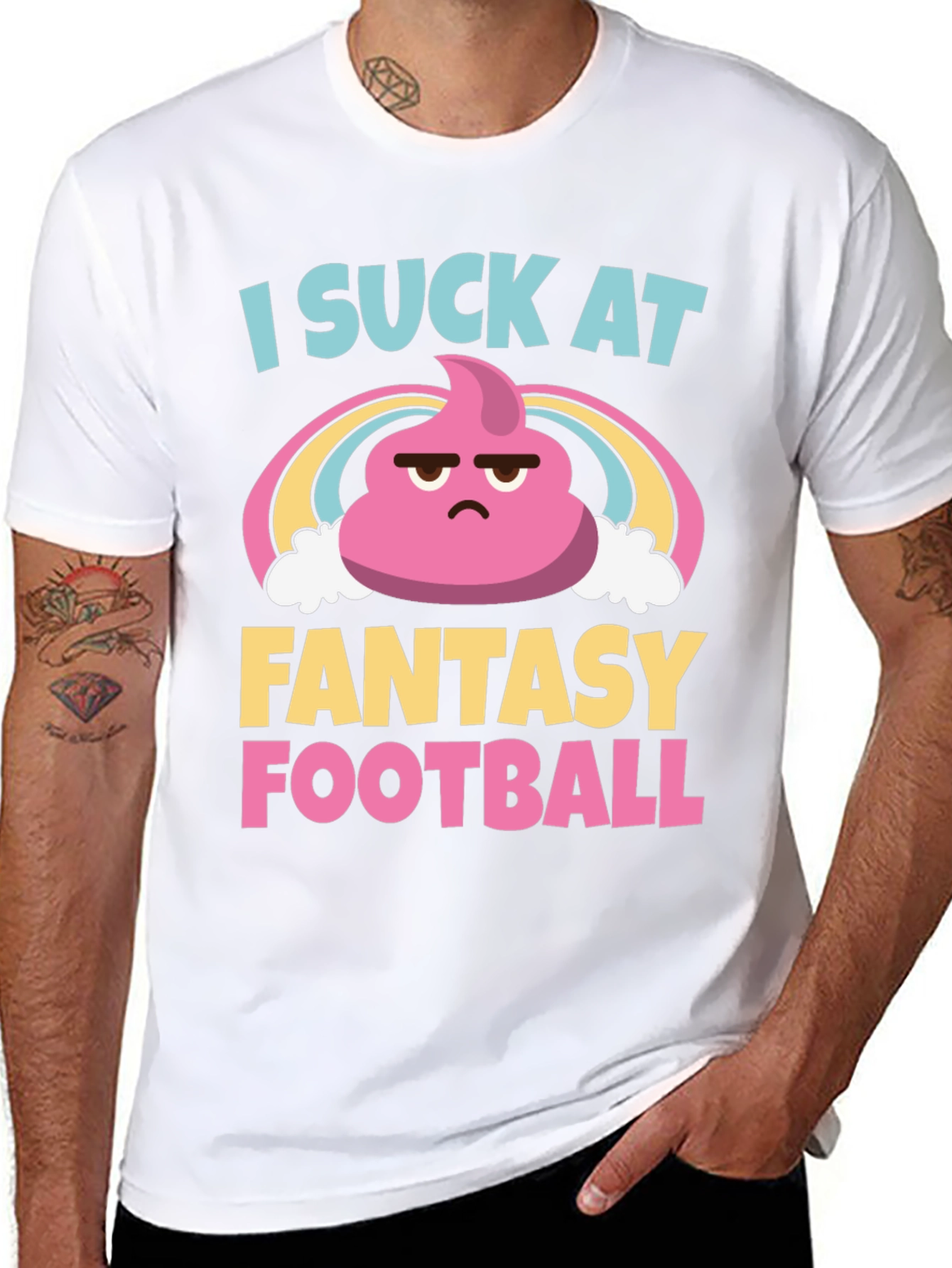 I Suck At Fantasy Football T-Shirt - Unisex
