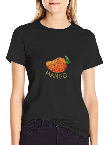 Mango Graphic Tee - Casual Comfort