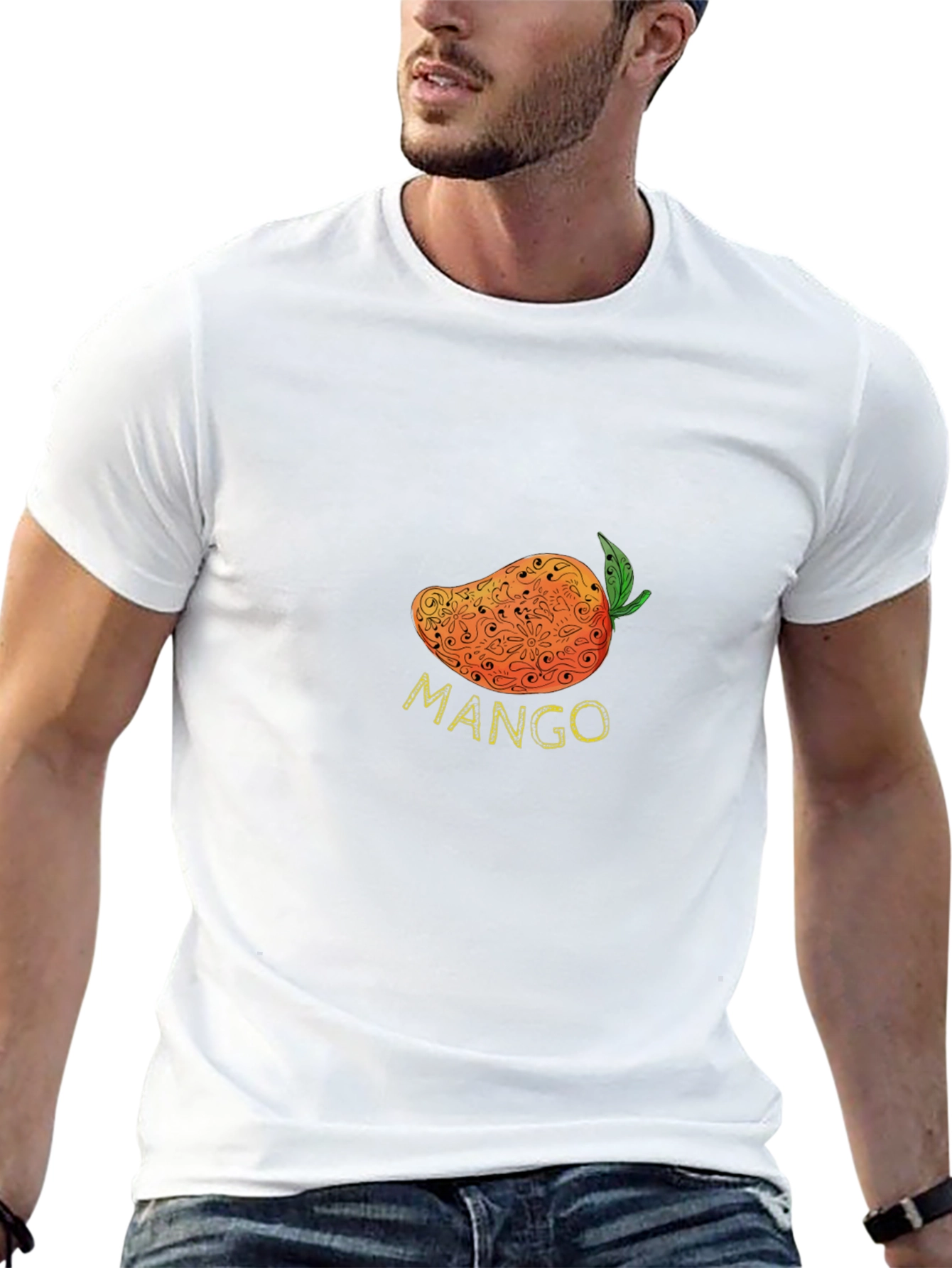 Mango Graphic Tee - Casual Comfort