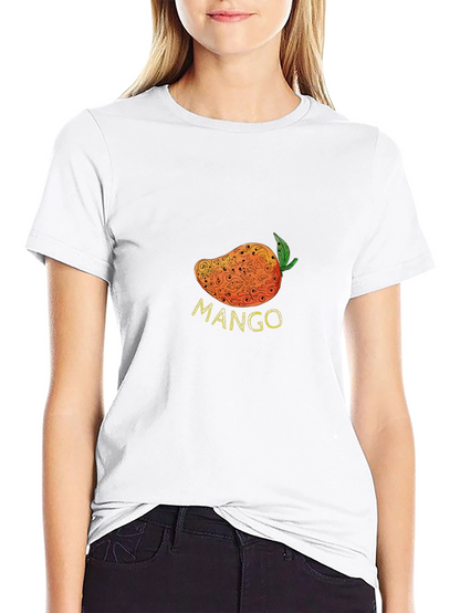 Mango Graphic Tee - Casual Comfort