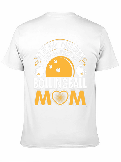 Bowling Ball Mom T-Shirt - Unique Graphic Tee