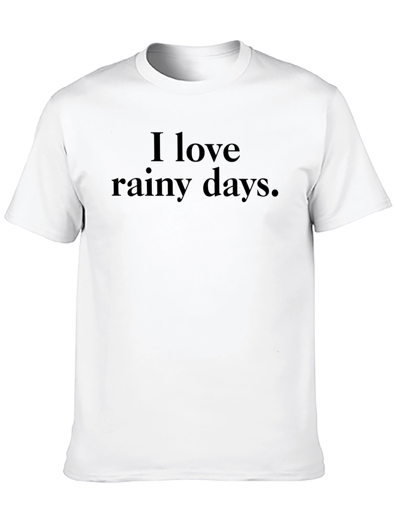 I Love Rainy Days Graphic T-Shirt