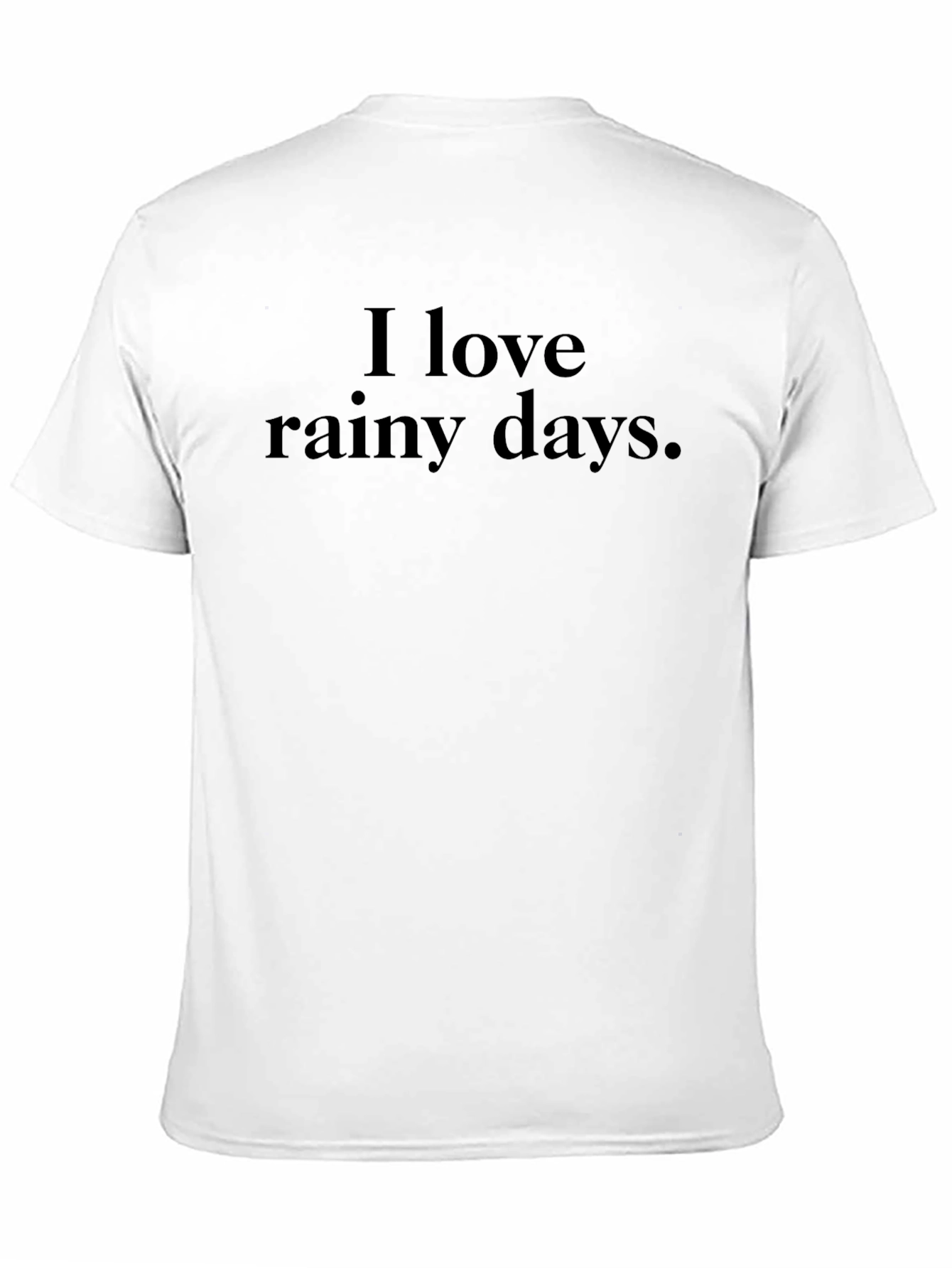 I Love Rainy Days Graphic T-Shirt