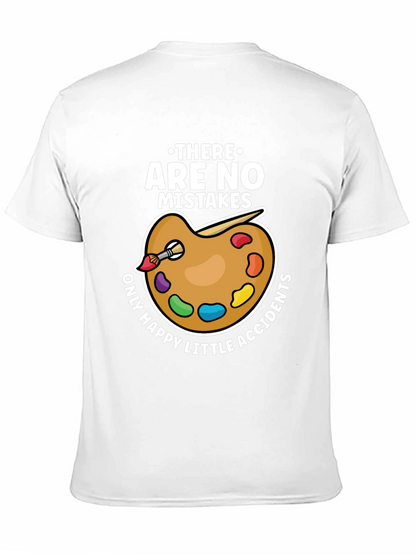 Art Lover T-Shirt - No Mistakes Happy Accidents