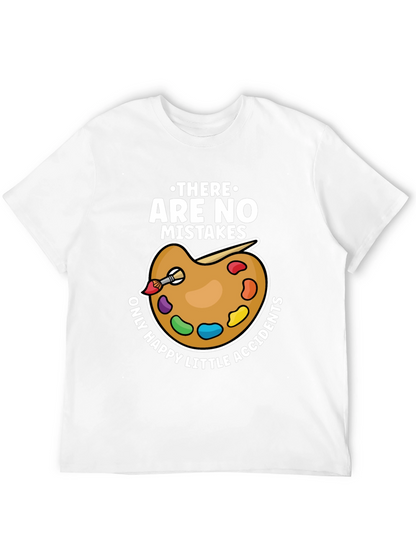 Art Lover T-Shirt - No Mistakes Happy Accidents