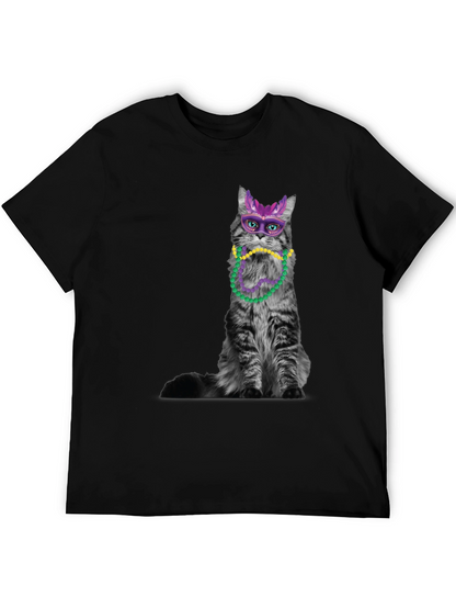 Mardi Gras Cat T-Shirt