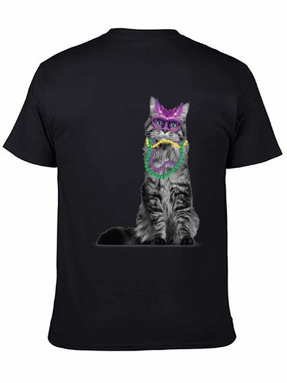 Mardi Gras Cat T-Shirt