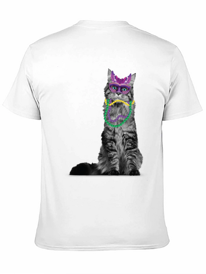 Mardi Gras Cat T-Shirt
