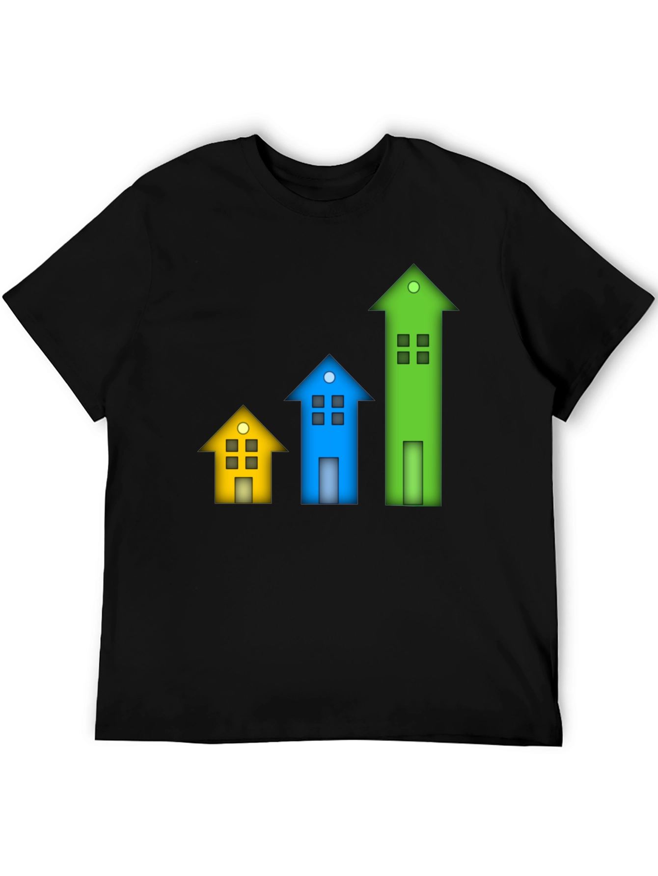 Colorful Growth House T-Shirt