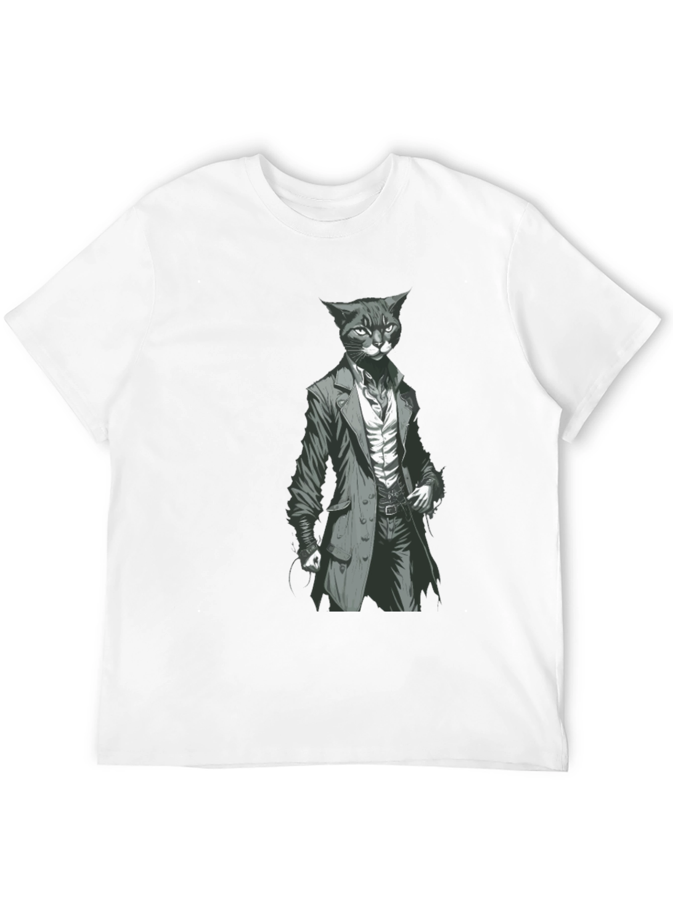 Dapper Cat Gentleman Tee - Cool Graphic T-Shirt