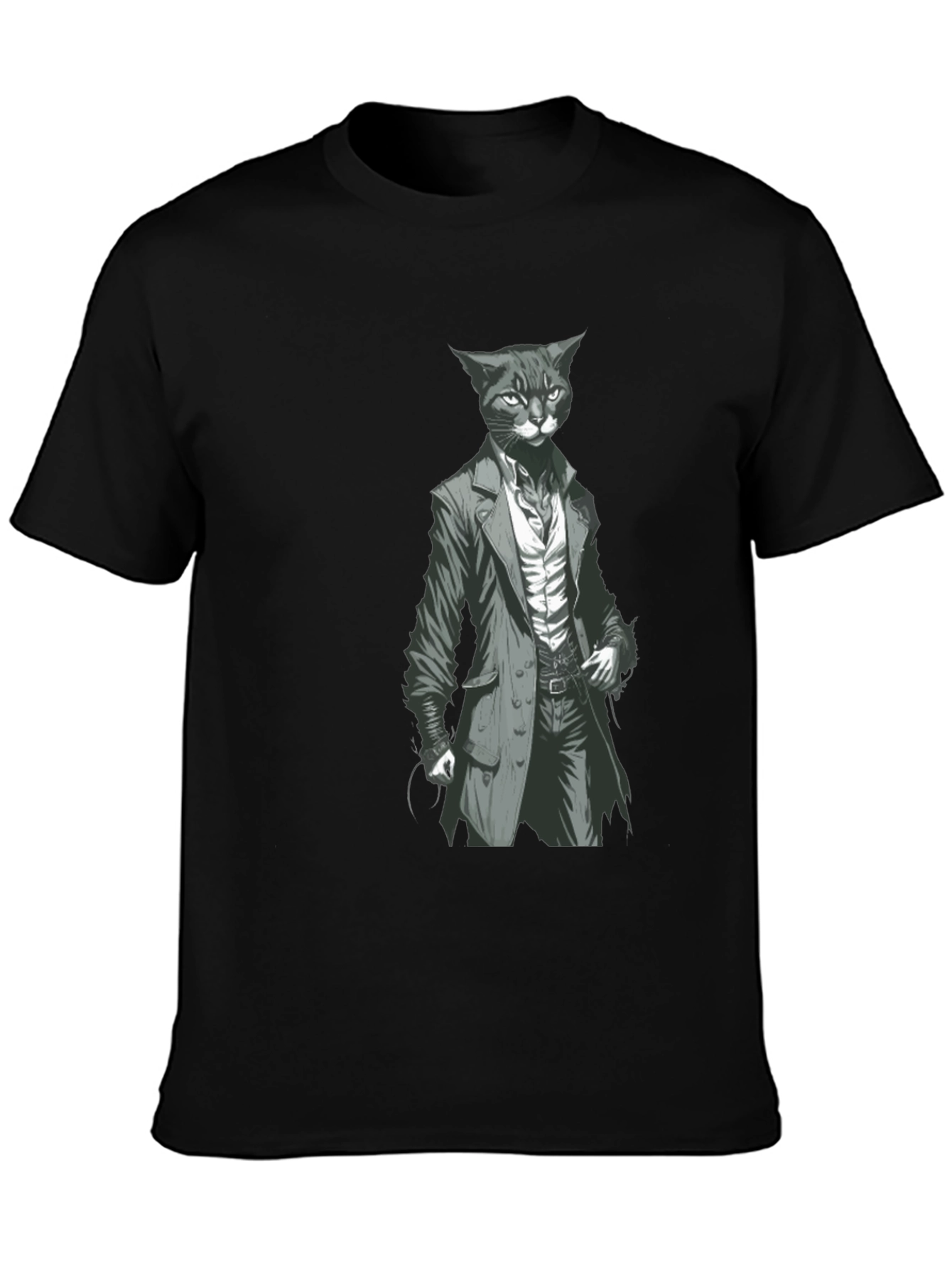 Dapper Cat Gentleman Tee - Cool Graphic T-Shirt