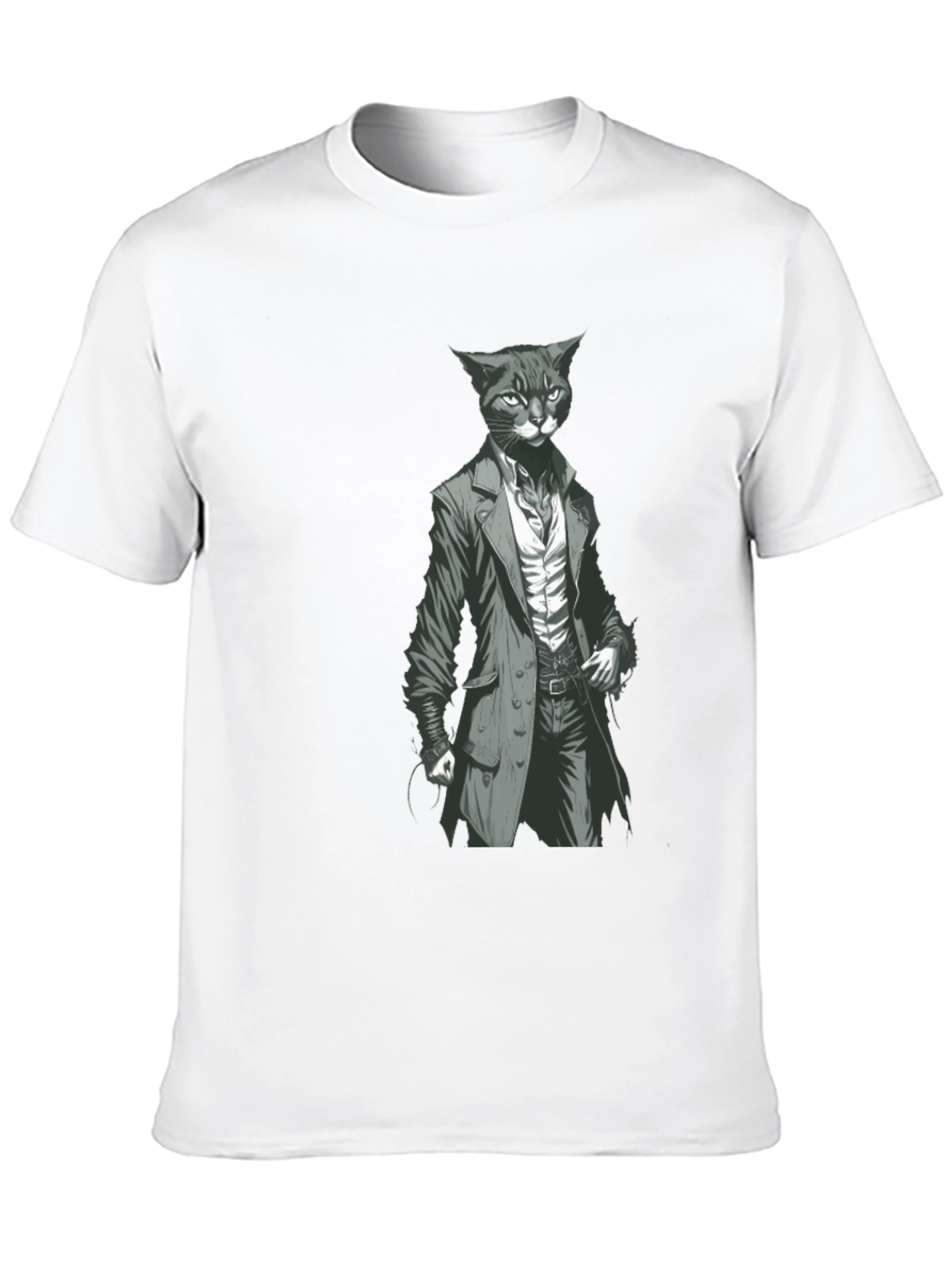 Dapper Cat Gentleman Tee - Cool Graphic T-Shirt