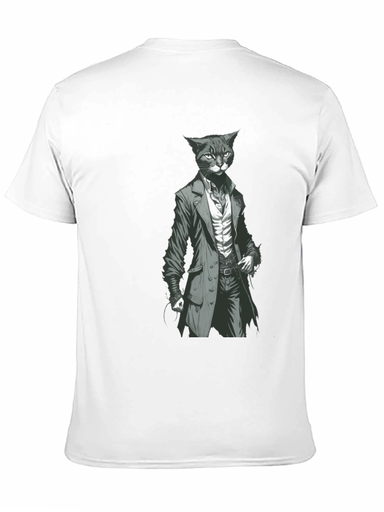 Dapper Cat Gentleman Tee - Cool Graphic T-Shirt
