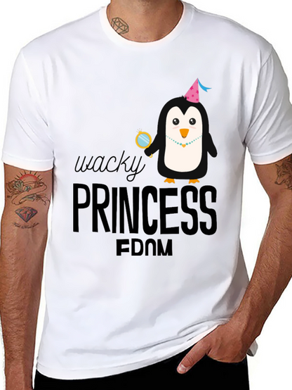 Wacky Princess-dom Penguin T-Shirt